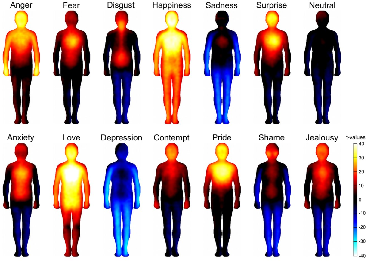 Bodily maps of emotions